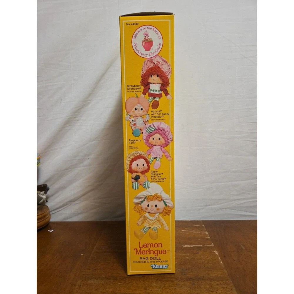 Lemon Meringue Strawberry Shortcake's Friend Rag Doll Kenner 1984 NIB Vintage